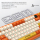 Ajazz AK820 MAX Avocado Switch Orange White RGB z ekranem - 1536369 - zdjęcie 11